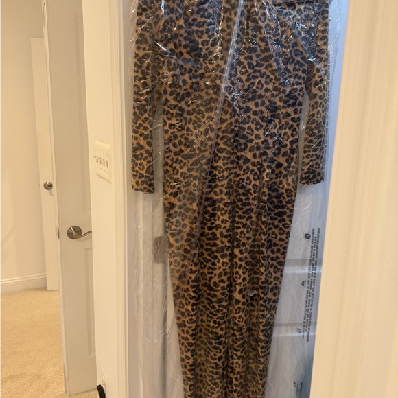 Norma Kamali Leopard Print Jumpsuit - Picture 4 of 5